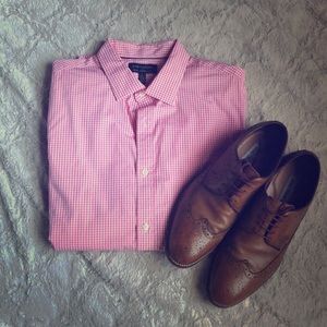 Checkered tailored Slim fit shirt